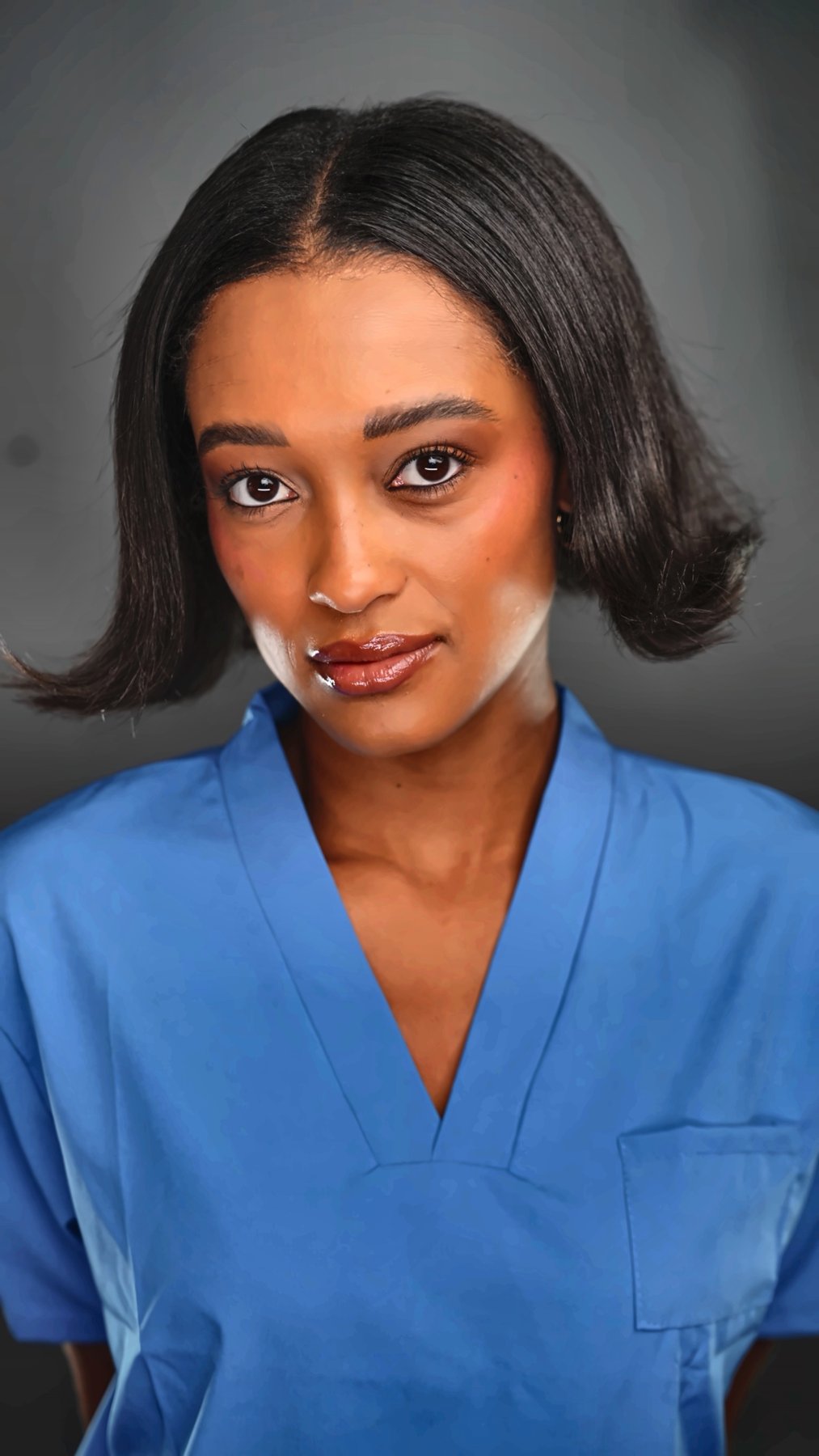 Nurse in scrubs